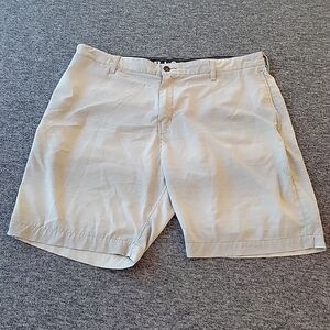 Vissla Board Shorts Men's 38 Gray Stretch Swim Trunks Surf Beach Casual Skater